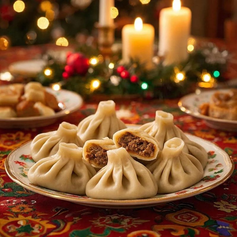 Грузинское чудо дома: как приготовить хинкали с мясной начинкой и бульоном