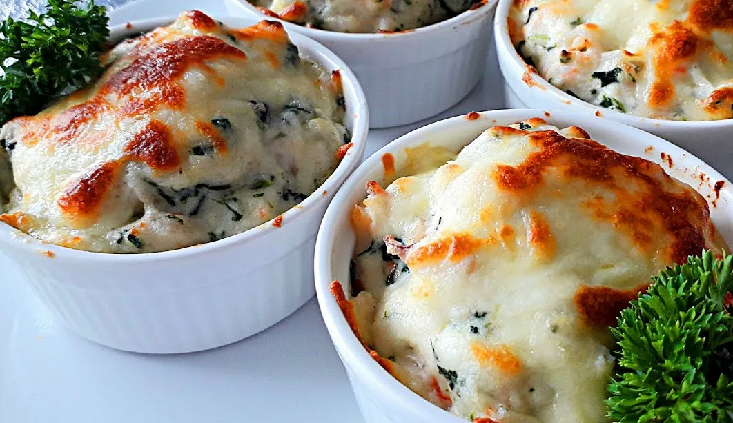 Жульен с морепродуктами: Праздничное блюдо для гурманов