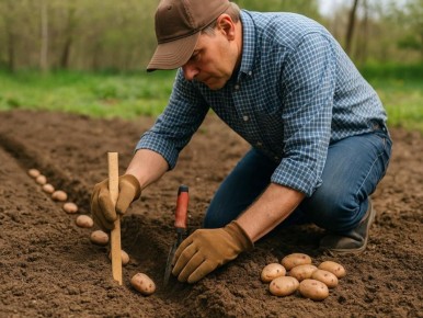 Как правильно сажать картошку: секреты для богатого урожая