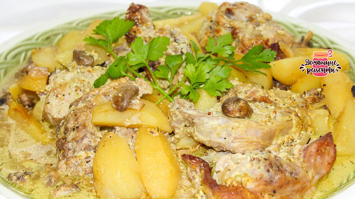 Неотразимый кролик с картошкой и грибами: секреты приготовления