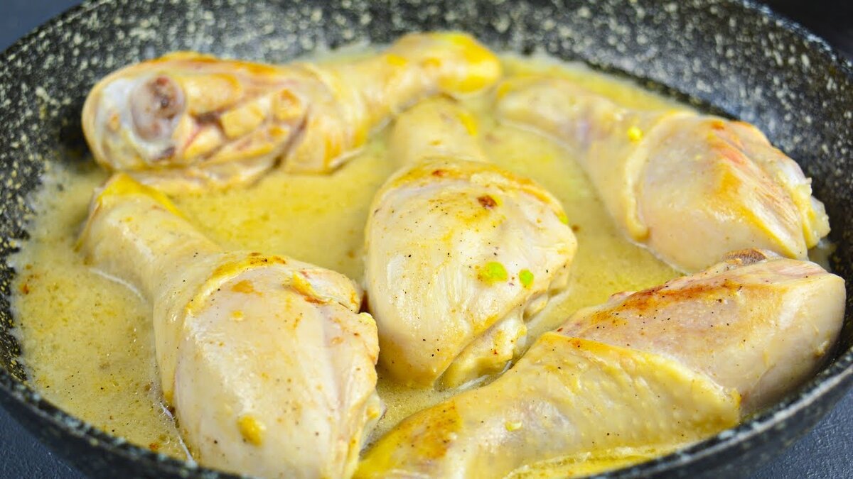 Кулинарное вдохновение: Курица в сметанном соусе по кавказски