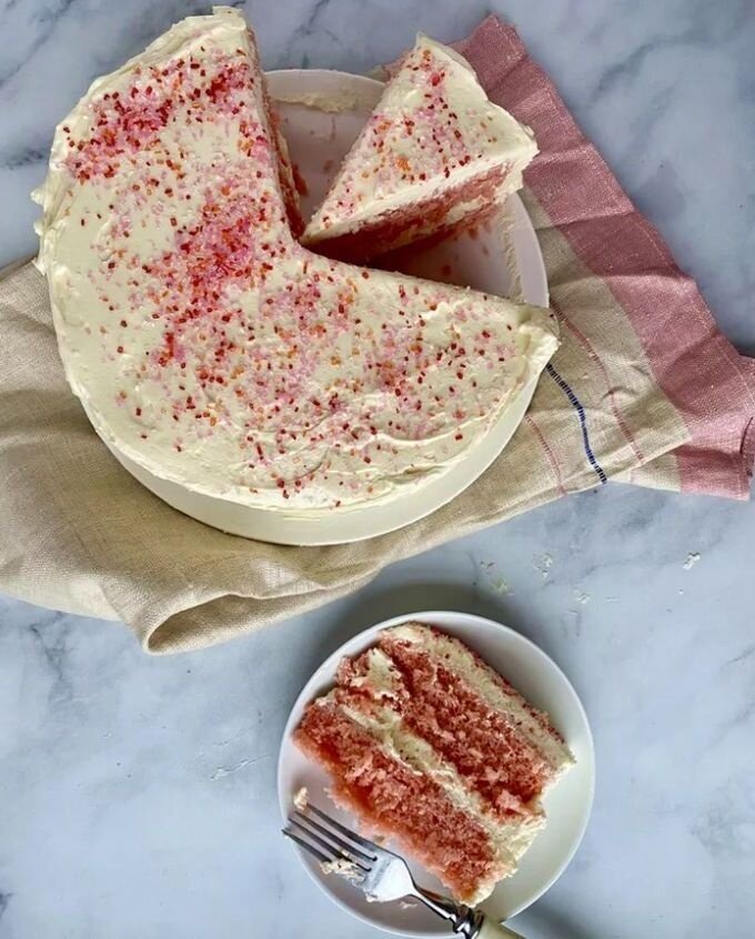 Торт "Розовый бархат"