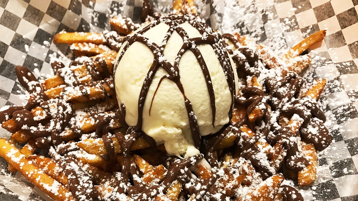 Необычное сочетание: картофель фри и мороженое покоряет вкусовые горизонты