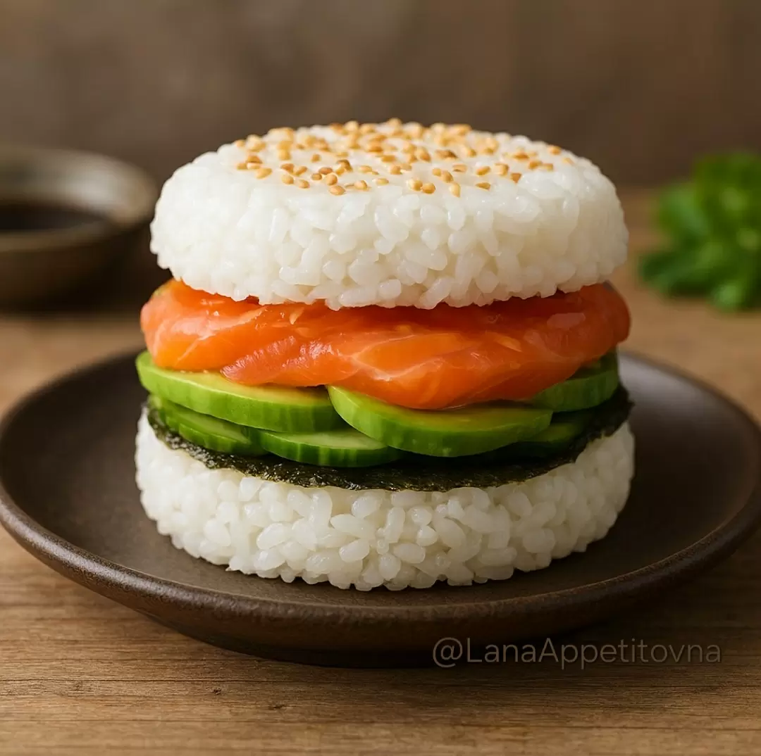 Суши-бургер: идеальное слияние традиций Японии и уличной еды