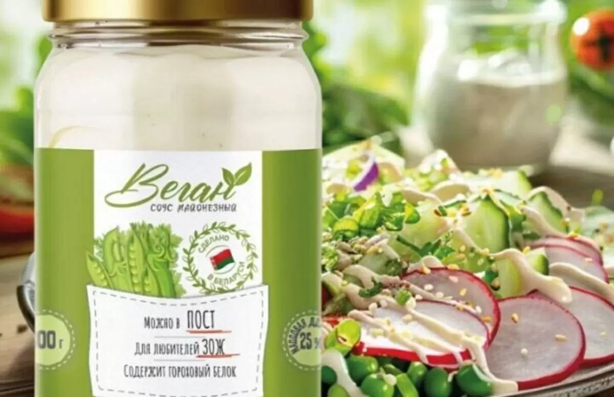 Беларусь представила уникальный веганский майонезный соус