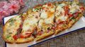 Ленивая пицца из батона – быстро и вкусно!